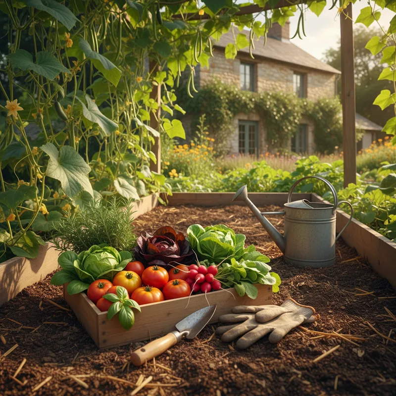 Créer son premier potager bio : guide complet pour débutants
