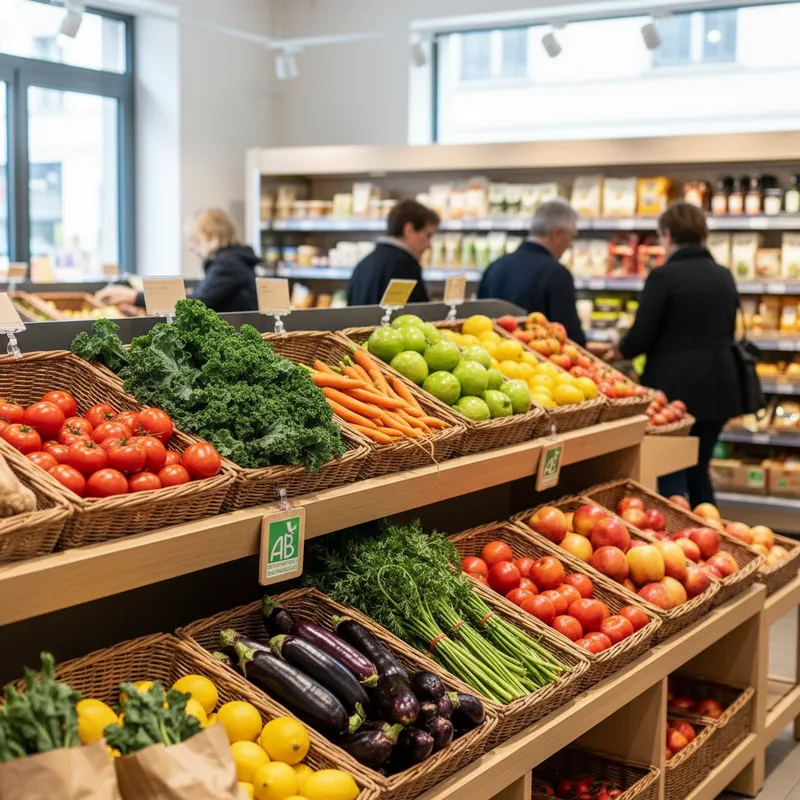 Magasin bio autour de moi : guide des enseignes et alternatives en France