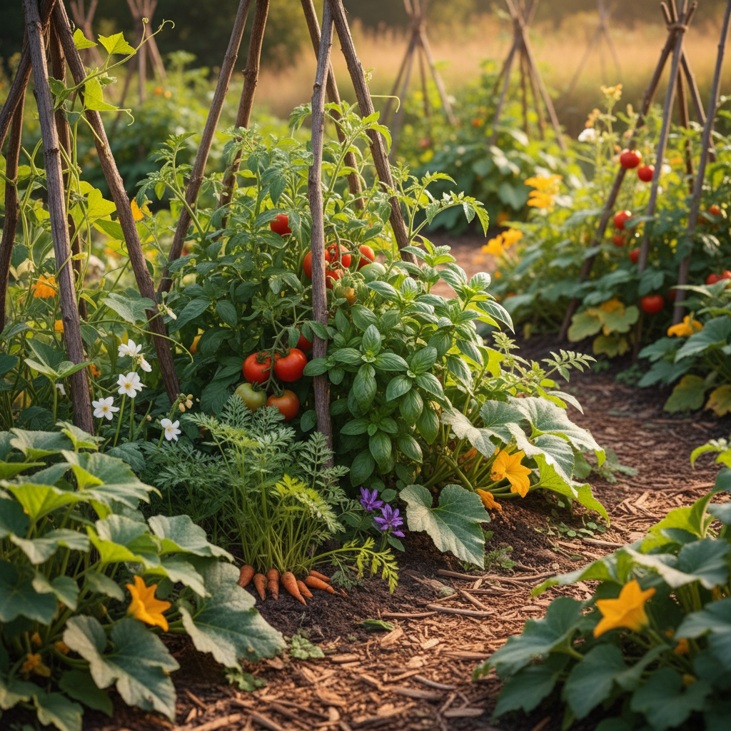 Permaculture au potager : les associations de plantes qui fonctionnent